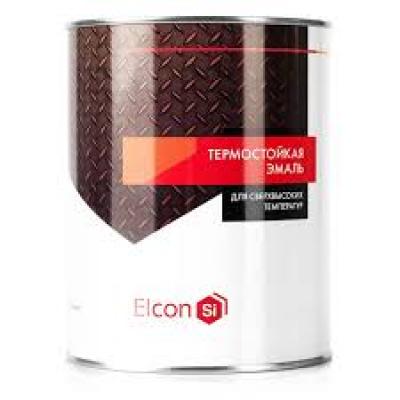 Краска термостойкая, красно-коричневая ELCON