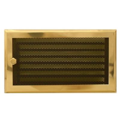 Решетка вентиляционная Parkanex Латунь 17*37 с жалюзи