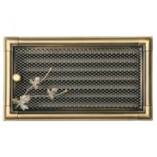 Решетка вентиляционная Parkanex Рустик 17*37 с жалюзи Решетка вентиляционная Parkanex Рустик 17*37 с жалюзи