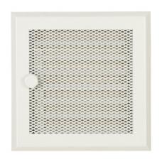 Решетка вентиляционная Parkanex Белая 17*17 с жалюзи Решетка вентиляционная Parkanex Белая 17*17 с жалюзи