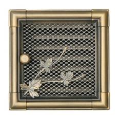 Решетка вентиляционная Parkanex Рустик 17*17 с жалюзи Решетка вентиляционная Parkanex Рустик 17*17 с жалюзи