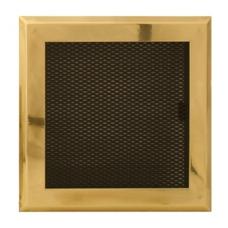 Решетка вентиляционная Parkanex Латунь 17*17 Решетка вентиляционная Parkanex Латунь 17*17
