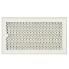 Решетка вентиляционная Parkanex Белая 17*30 с жалюзи Решетка вентиляционная Parkanex Белая 17*30 с жалюзи