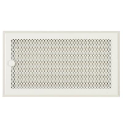 Решетка вентиляционная Parkanex Белая 17*30 с жалюзи
