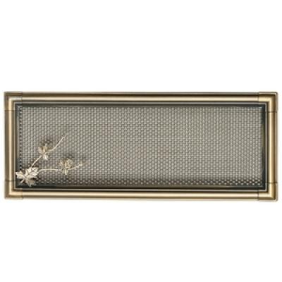 Решетка вентиляционная Parkanex Рустик 17*49 с жалюзи