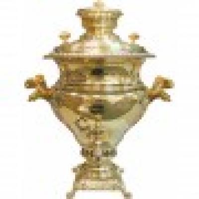 Самовар (C.2004/3) угольный 6л латунь
