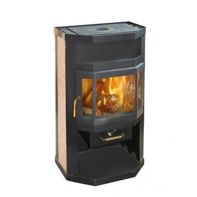Печь-камин Мета-Бел Ока с плитой