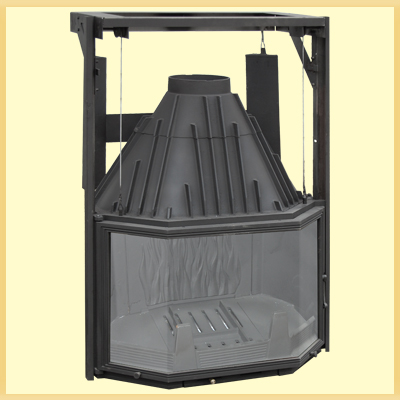 Топка ПРИЗМА 850П (с подъёмным механизмом)