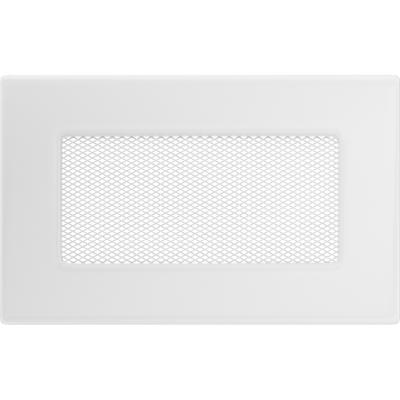 Решетка вентиляционная Kratki белая 11*17