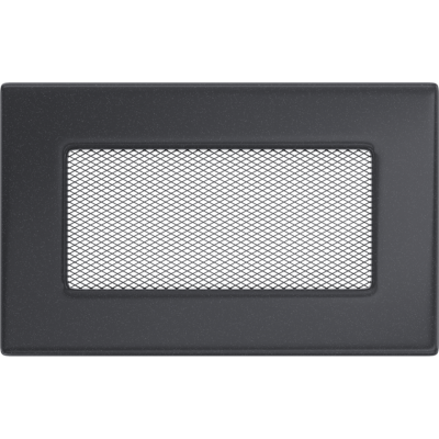 Решетка вентиляционная Kratki графитовая 11*17