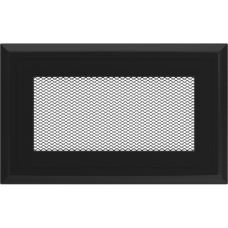 Решетка вентиляционная Kratki Oskar черная 11*17 Решетка вентиляционная Kratki Oskar черная 11*17