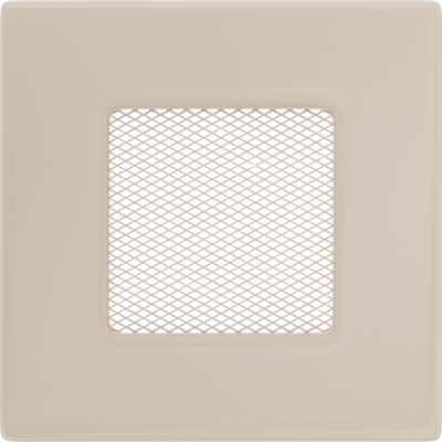 Решетка вентиляционная Kratki кремовая 11*11