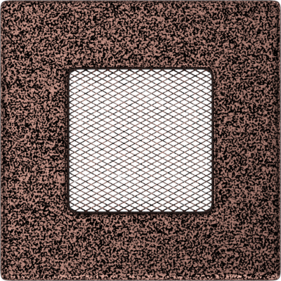 Решетка вентиляционная Kratki медная 11*11