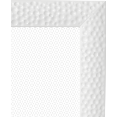 Решетка вентиляционная Kratki белая Venus 22*45