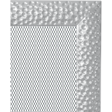 Решетка вентиляционная Kratki никелированная Venus 22*45 Решетка вентиляционная Kratki никелированная Venus 22*45