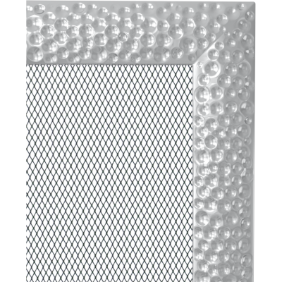 Решетка вентиляционная Kratki никелированная Venus 22*45