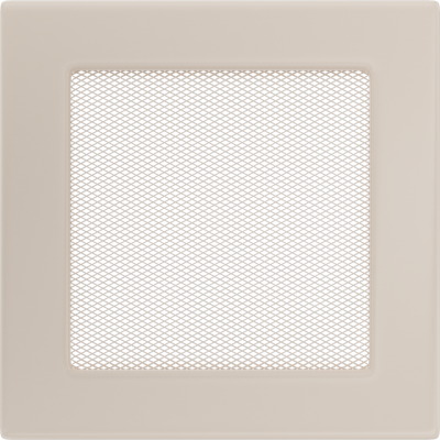 Решетка вентиляционная Kratki кремовая 17*17