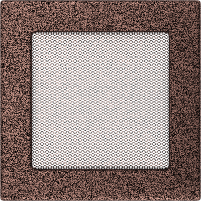 Решетка вентиляционная Kratki медная 17*17