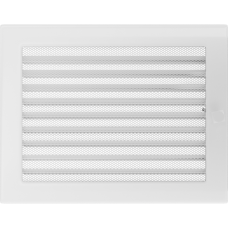Решетка вентиляционная Kratki белая 22*30 с жалюзи Решетка вентиляционная Kratki белая 22*30 с жалюзи