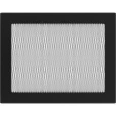 Решетка вентиляционная Kratki черная 22x37 Решетка вентиляционная Kratki черная 22x37