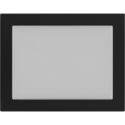 Решетка вентиляционная Kratki черная 17x30