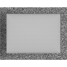 Решетка вентиляционная Kratki черный-хром 22*30 Решетка вентиляционная Kratki черный-хром 22*30