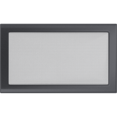 Решетка вентиляционная Kratki графитовая 22x37