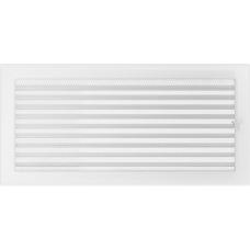 Решетка вентиляционная Kratki белая 22*45 с жалюзи Решетка вентиляционная Kratki белая 22*45 с жалюзи