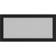Решетка вентиляционная Kratki черная 22x45 Решетка вентиляционная Kratki черная 22x45