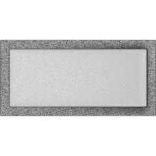 Решетка вентиляционная Kratki черный-хром 22*45 Решетка вентиляционная Kratki черный-хром 22*45