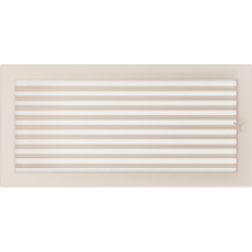 Решетка вентиляционная Kratki кремовая 22*45 с жалюзи Решетка вентиляционная Kratki кремовая 22*45 с жалюзи