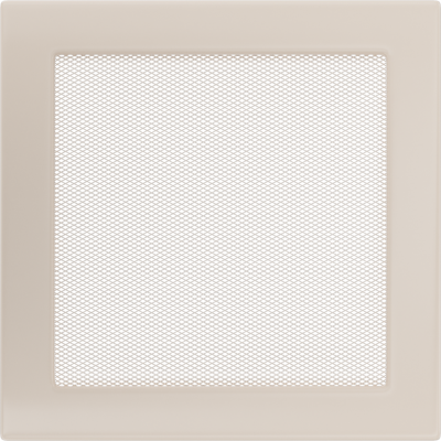 Решетка вентиляционная Kratki кремовая 22*22