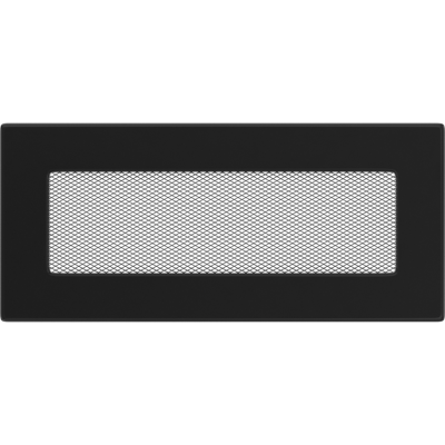 Решетка вентиляционная Kratki черная 11x24
