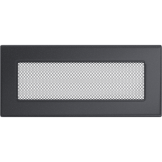 Решетка вентиляционная Kratki графитовая 11*24 Решетка вентиляционная Kratki графитовая 11*24