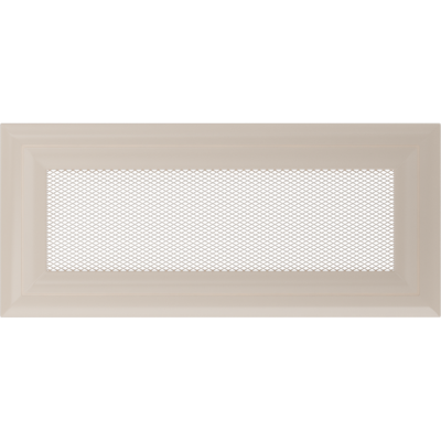 Решетка вентиляционная Kratki Oskar кремовая 11*24