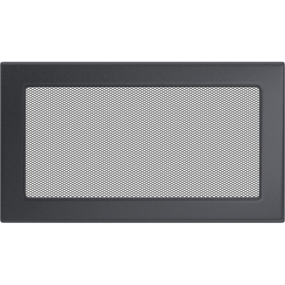 Решетка вентиляционная Kratki графитовая 17*30