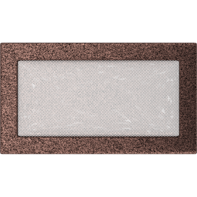 Решетка вентиляционная Kratki медная 17*30