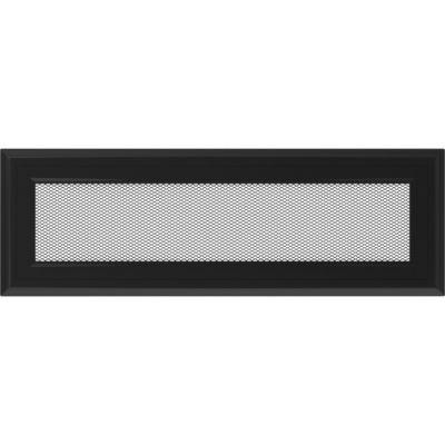 Решетка вентиляционная Kratki Oskar черная 11*32