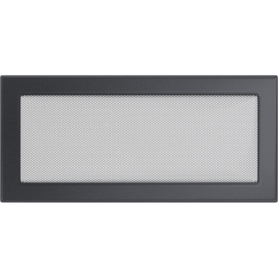 Решетка вентиляционная Kratki графитовая 17*37