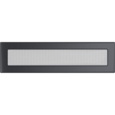 Решетка вентиляционная Kratki графитовая 11*42 Решетка вентиляционная Kratki графитовая 11*42