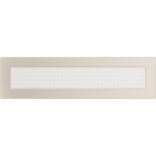 Решетка вентиляционная Kratki кремовая 11*42 Решетка вентиляционная Kratki кремовая 11*42