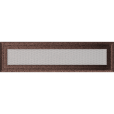 Решетка вентиляционная Kratki Oskar медная 11*42 Решетка вентиляционная Kratki Oskar медная 11*42