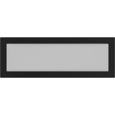 Решетка вентиляционная Kratki черная 17x49