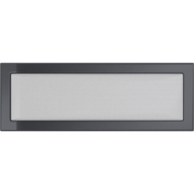 Решетка вентиляционная Kratki графитовая 17*49