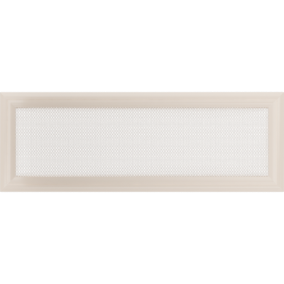 Решетка вентиляционная Kratki Oskar кремовая 17*49