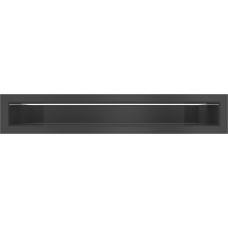 Решетка вентиляционная Kratki черная Luft 60*400 Решетка вентиляционная Kratki черная Luft 60*400