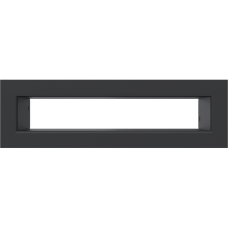 Решетка вентиляционная Kratki черная Tunel 60*200 Решетка вентиляционная Kratki черная Tunel 60*200