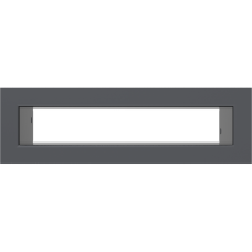 Решетка вентиляционная Kratki графитовая Tunel 60*200 Решетка вентиляционная Kratki графитовая Tunel 60*200