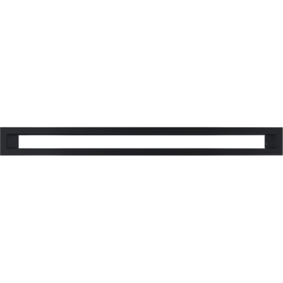 Решетка вентиляционная Kratki графитовая Tunel 60*600