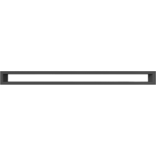 Решетка вентиляционная Kratki графитовая Tunel 60*800 Решетка вентиляционная Kratki графитовая Tunel 60*800